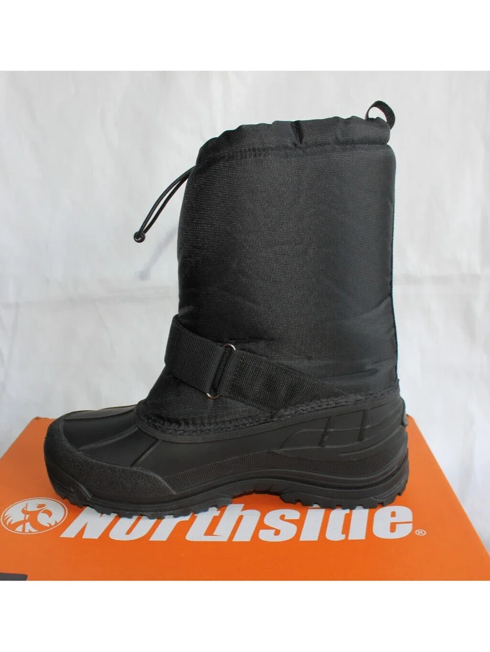 Northside Men's Size 10 Leavenworth Snow Winter Boot Onyx  Black w Box